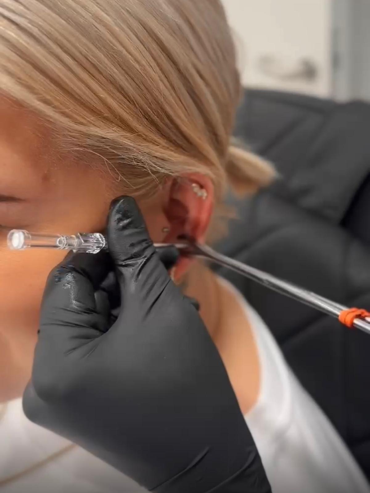 Präzises Stechen im Studio